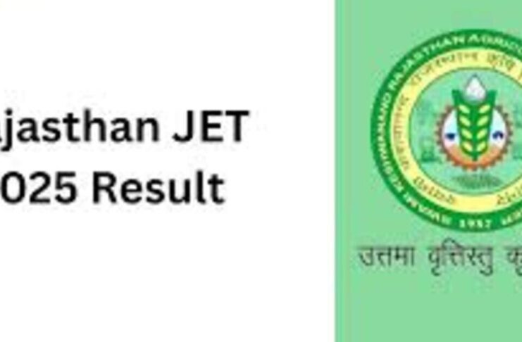 Rajasthan JET Result 2025