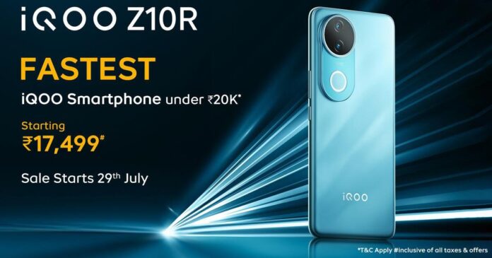 iQOO Z10R Launch Date Price and Sale