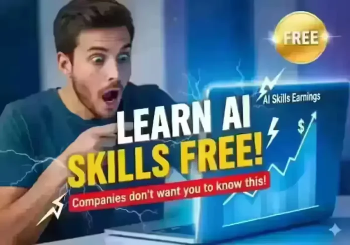 Learning AI skills for free