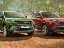 tata safari harrier adventure x launched