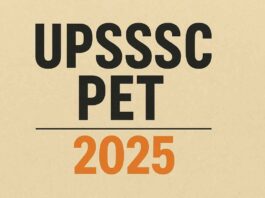UPSSSC PET 2025 Admit Card and Exam City – Step by Step Guide