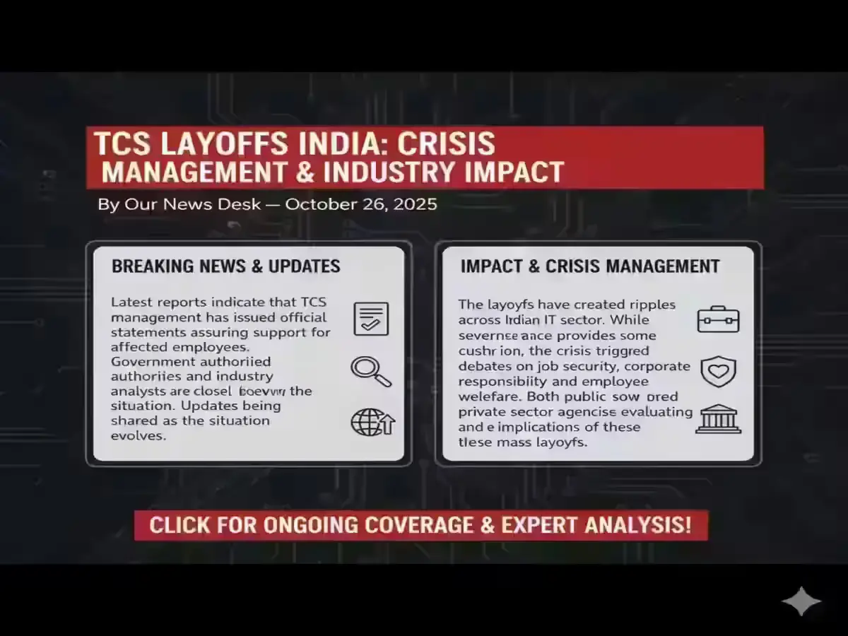 80000 jobs cut in TCS with severance in India