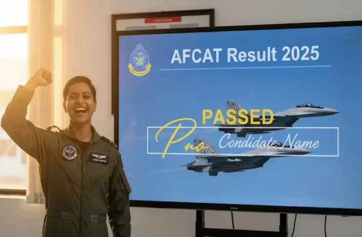 AFCAT Result 2025 declared at afcat.cdac.in