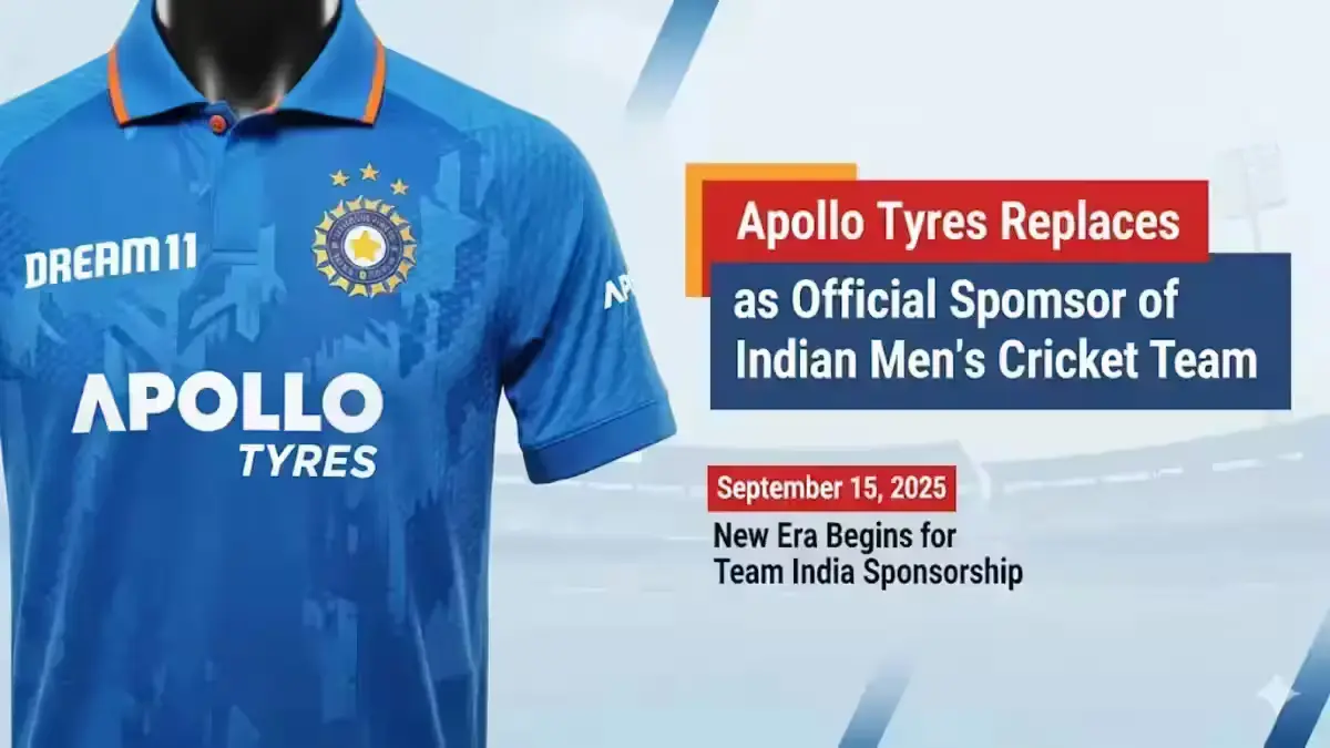 Apollo Tyres replaces Dream11`
