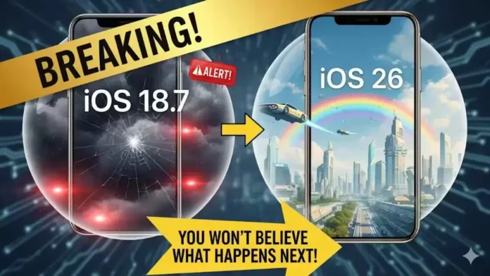 Apple rolls out iOS 18.7 as an alternative to iOS 26