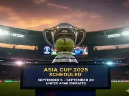 Asia Cup 2025 Scheduled