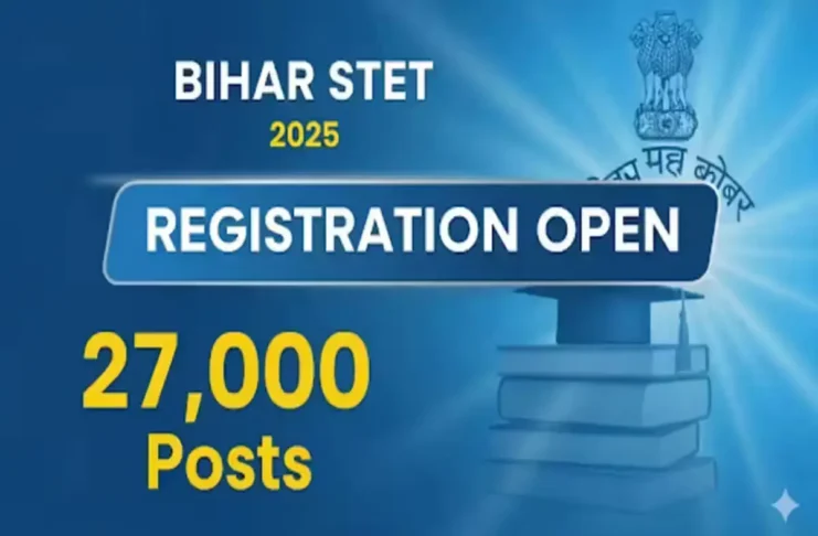 Bihar STET 2025 Registration Open