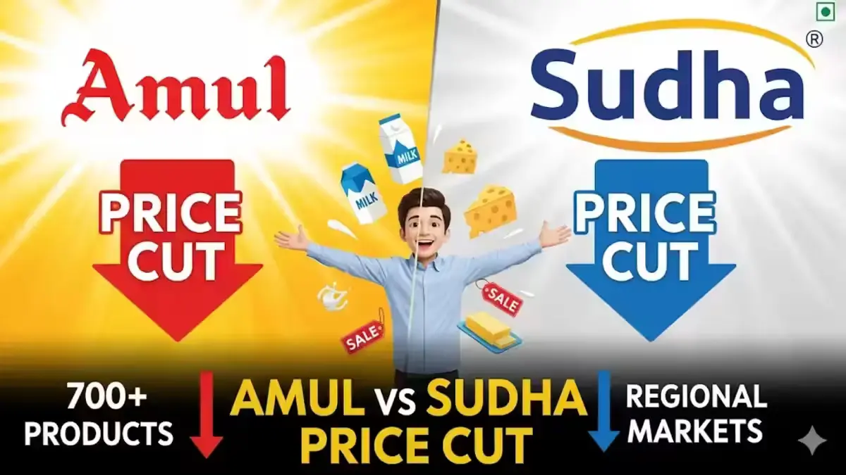 Comparing the Price Cuts from Amul and Sudha