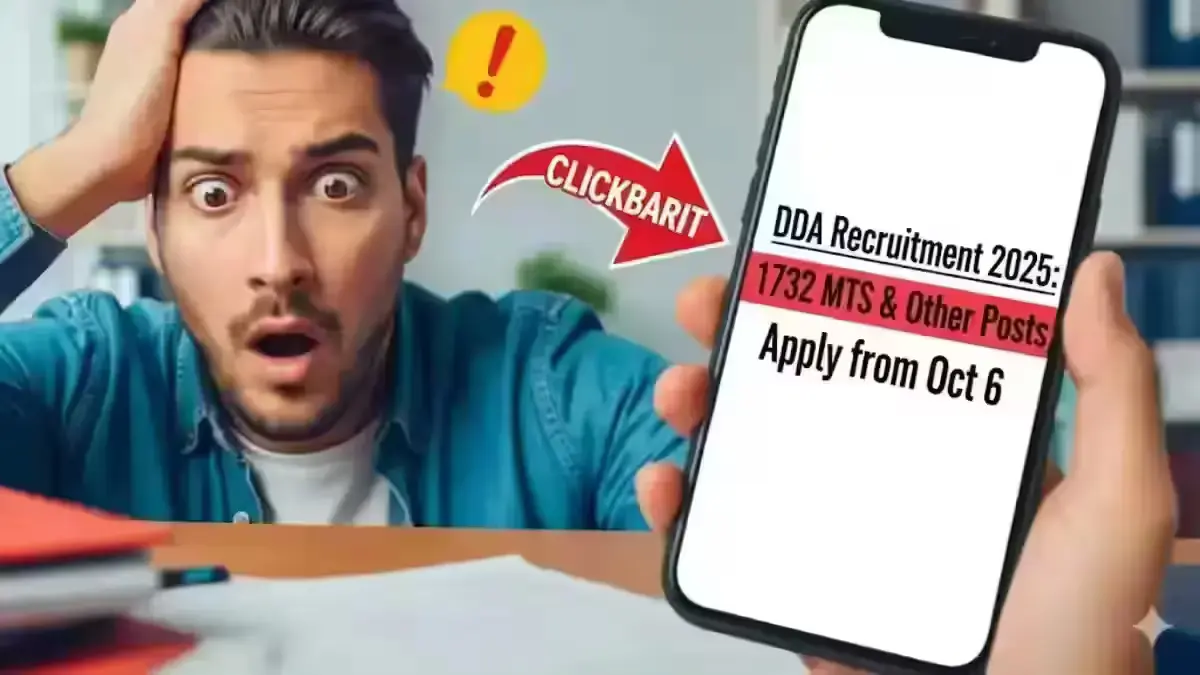 DDA recruitment 2025