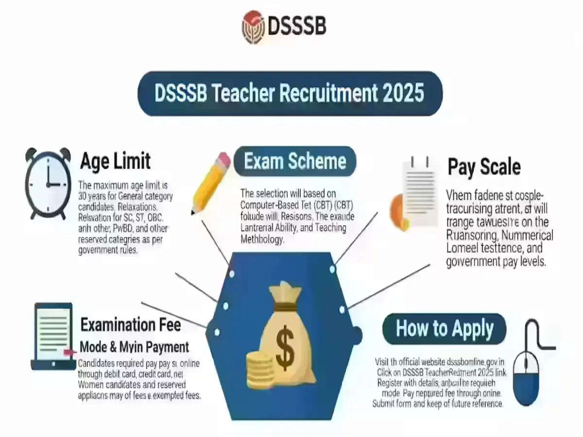 DSSSB Teacher Recruitment 2025 Guide