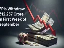 FPIs Withdraw ₹12257 Crore in First Week of September