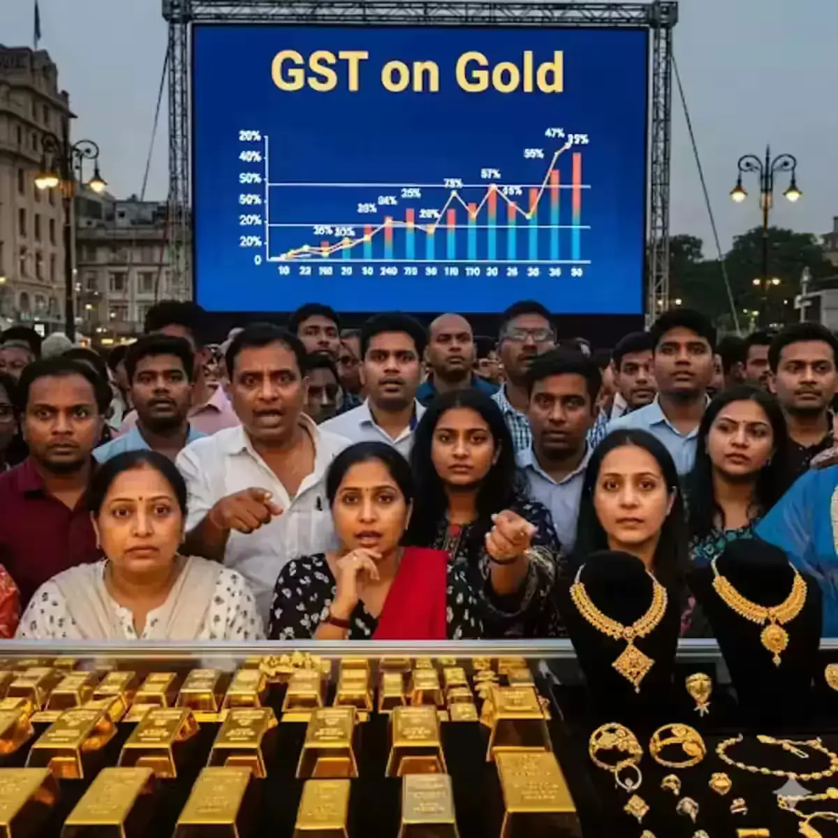 GST Gold Market Public Reaction