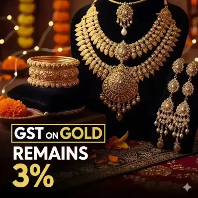GST on Gold Remains 3 Despite Big Reforms