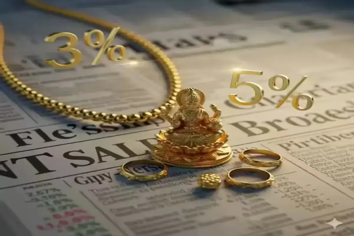 GST on Gold Unchaged
