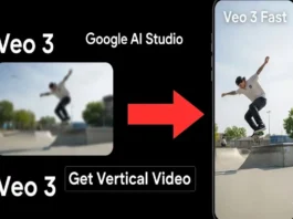 Google AI Studio Veo 3 and Veo 3 Fast Get Vertical Video