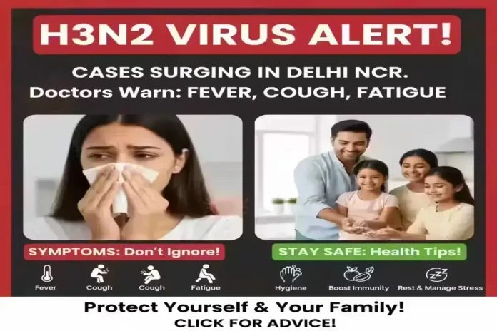 H3N2 influenza cases are rising in Delhi NCR