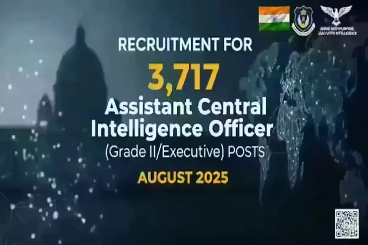 IB hiring Intelligence Officer 3717 Posts