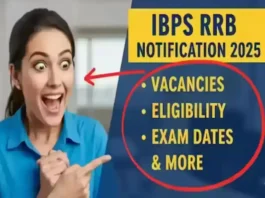 IBPS RRB Notification 2025