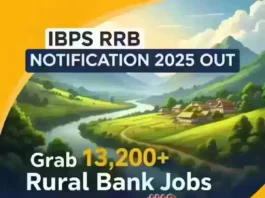 IBPS RRB Notification 2025 Out Grab 13200 Rural Bank Jobs Apply by Sept 21