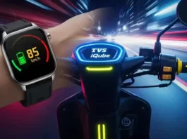 TVS Motor, Noise introduce India’s first EV-Smartwatch