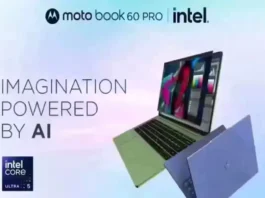 Moto Book 60 Pro Launched