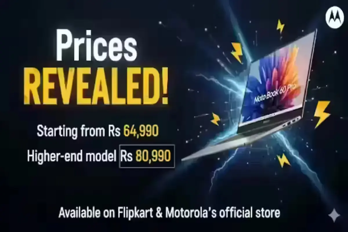 Moto Book 60 Pro Price and Availability