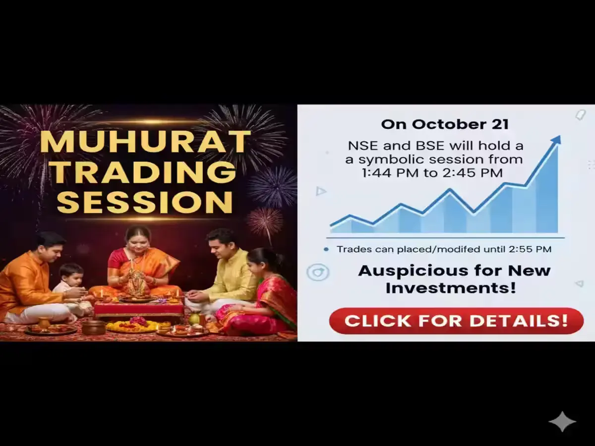 Muhurat Trading Session On October 21 NSE and BSE