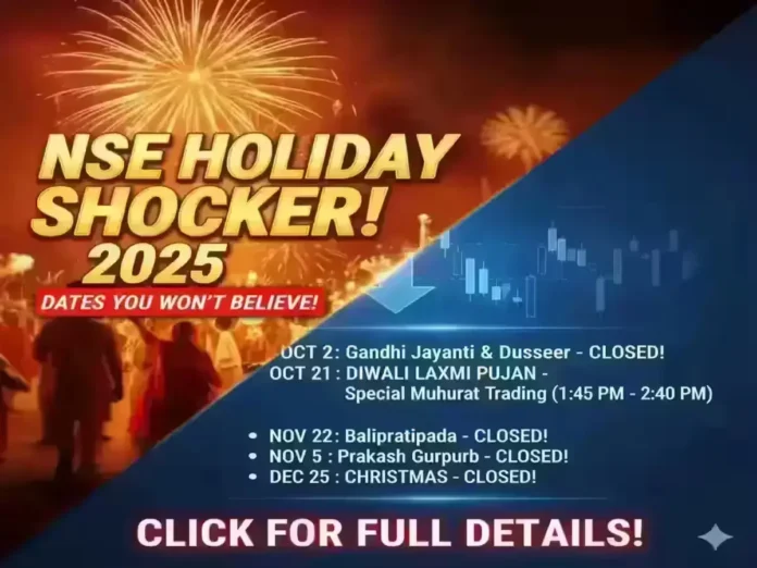 NSE Holiday Updates 2025
