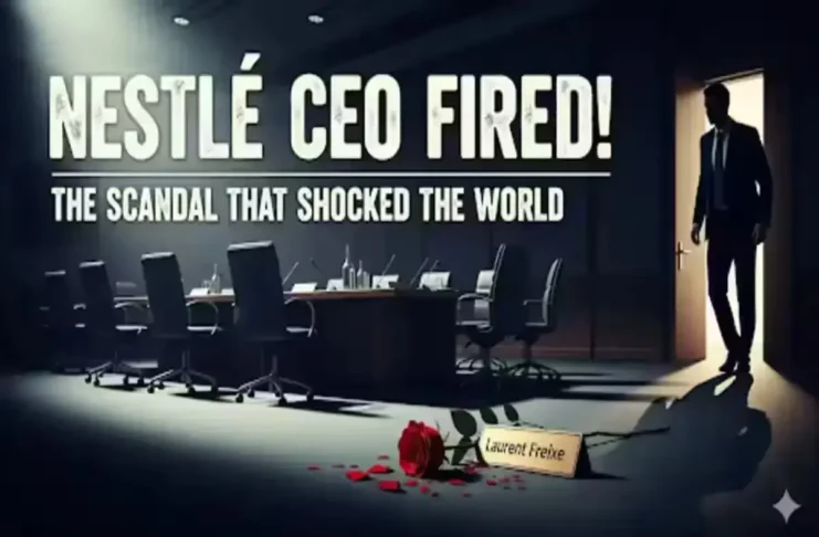 Nestle CEO Laurent Freixe Fired Over Workplace Relationship Allegations