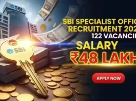 SBI Specialist Officer Recruitment 2025