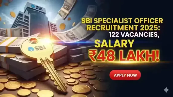 SBI Specialist Officer Recruitment 2025