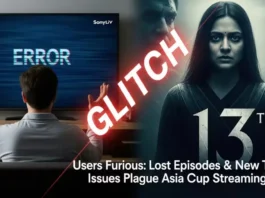 Sony Liv Glitch