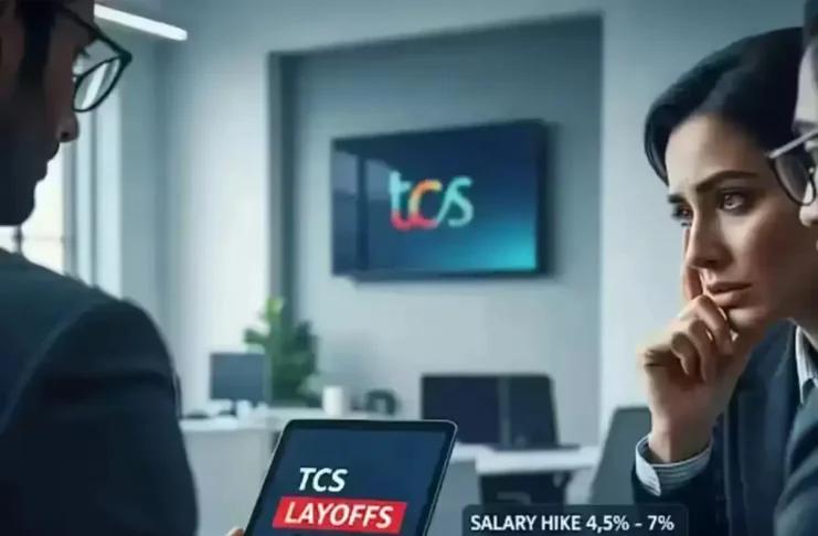 TCS Layoffs 2025 Salary Hike Between 4.5 - 7 Percent Sparks Debate