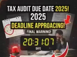 Tax Audit Due Date 2025