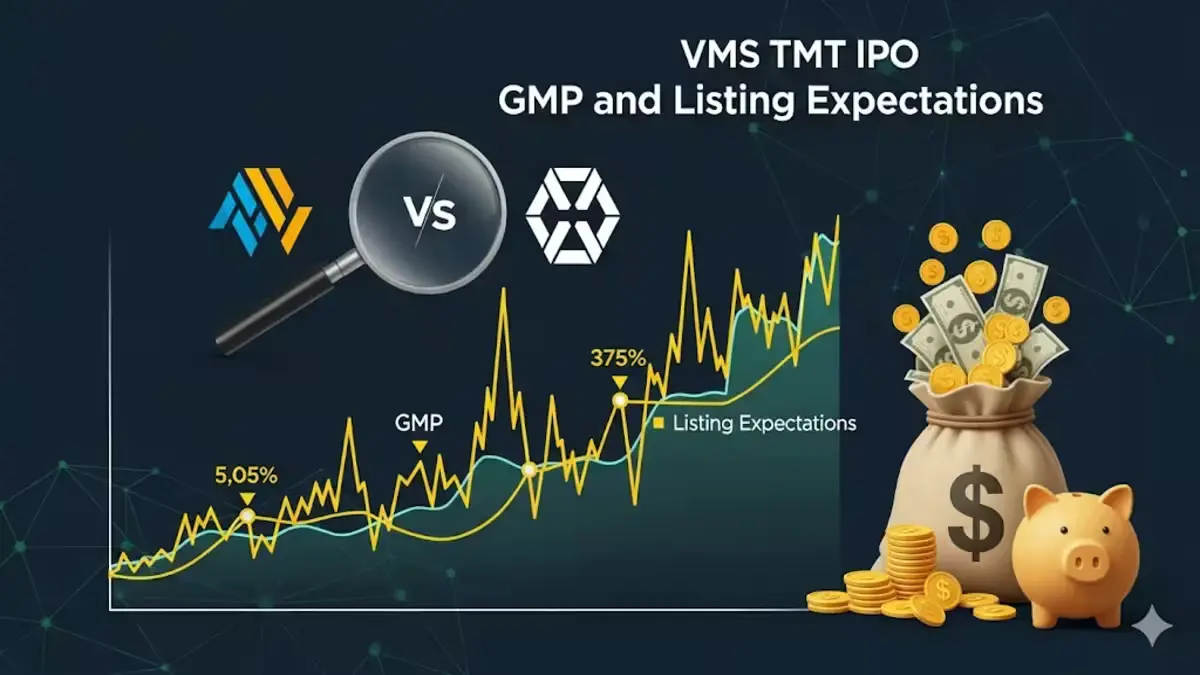 VMS TMT IPO GMP and Listing Expectations