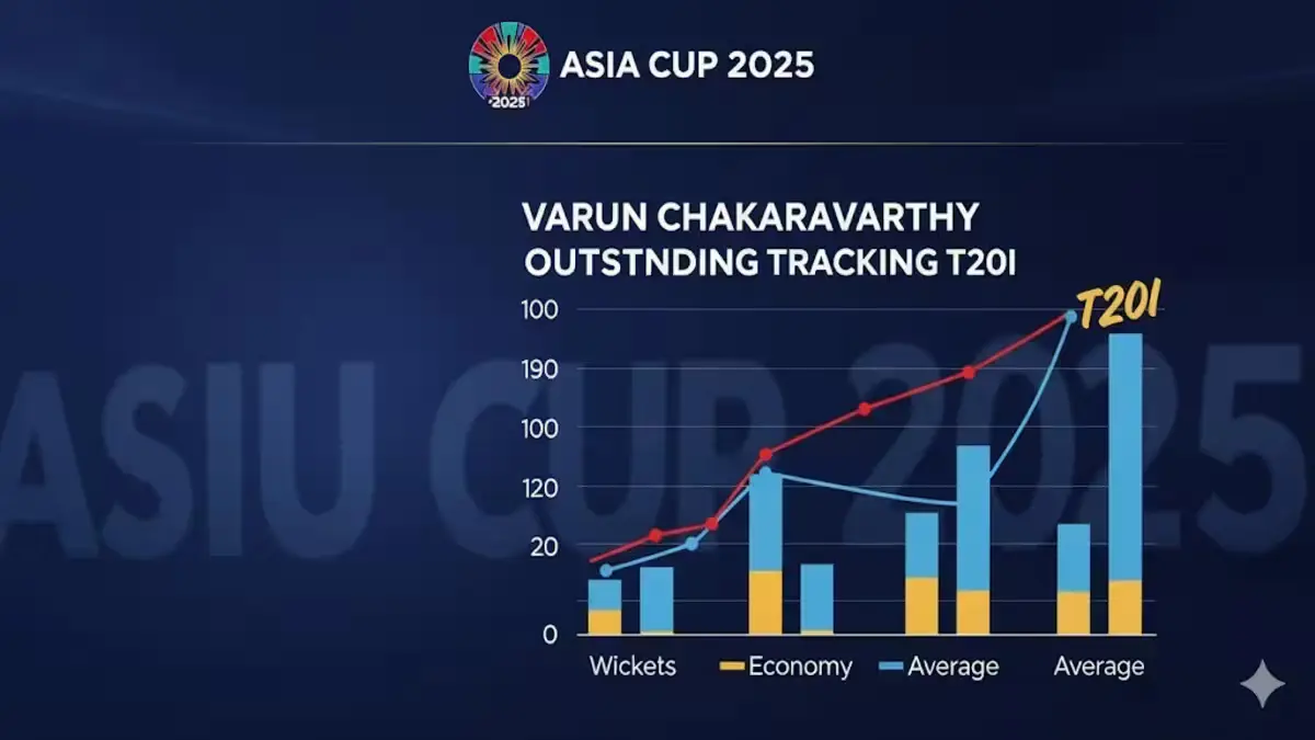 Varun Chakaravarthy T20I Stats