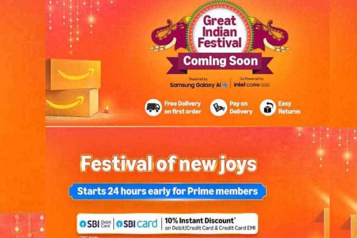 Amazon Great Indian Festival 2025 Date: Start Date, Prime Access and Offers