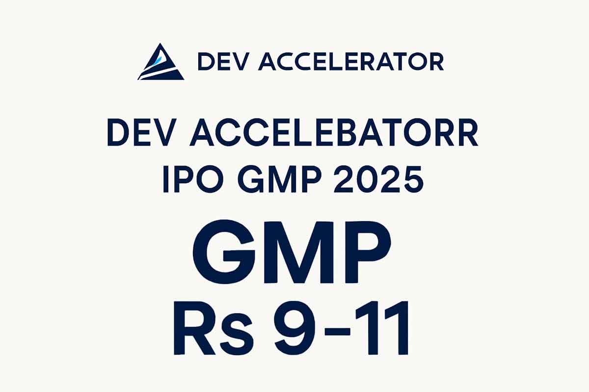 Dev Accelerator IPO GMP Live – ₹9 Today, Listing at ₹70 Expected