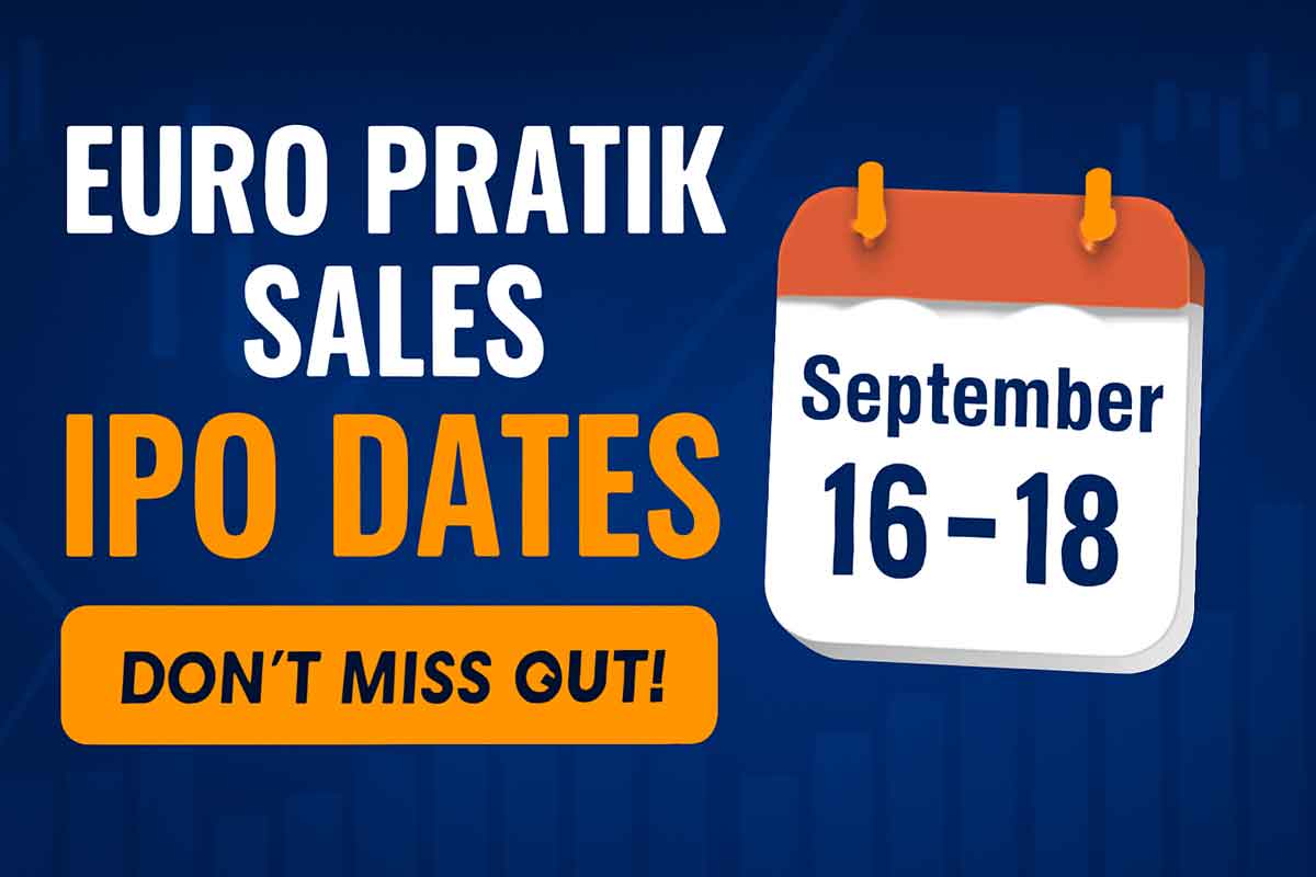 Euro Pratik Sales IPO Dates (Sept 16-18) & Subscription Details Explained
