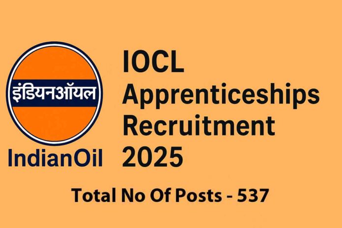 IOCL Apprenticeships Recruitment 2025: Apply Online, Vacancies, Eligibility