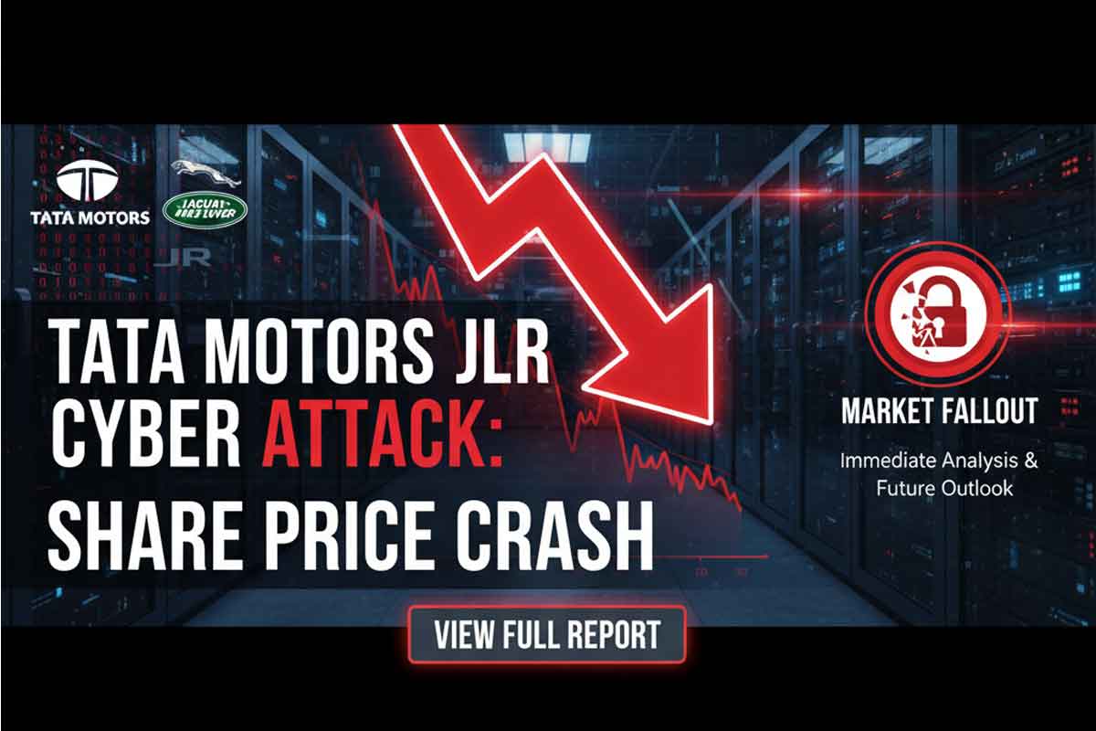 Tata Motors JLR Cyber Attack Impact on Share Price and Crash