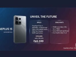 OnePlus 15 Launch - Detailed Features/specifications, Price After GST Cut from 28% to 18% & Discounts