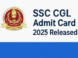 SSC CGL Admit Card 2025 Released – Check Steps to Download and Exam Details