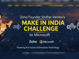 Zoho Founder Sridhar Vembu’s Make in India Challenge to Microsoft
