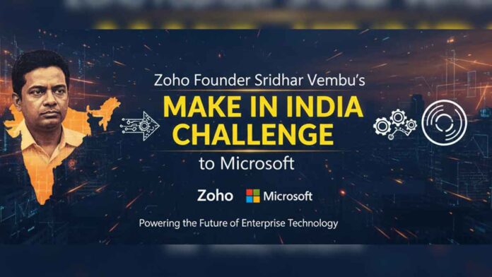 Zoho Founder Sridhar Vembu’s Make in India Challenge to Microsoft