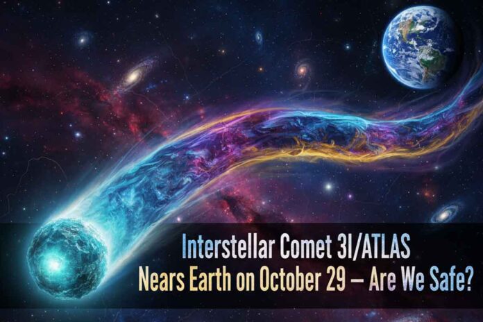 3i-atlas-2 Interstellar Comet 3I/ATLAS Nears Earth on October 29 — Are We Safe?