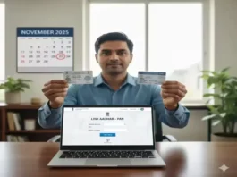 Aadhaar PAN Link Deadline 2025 – Indian citizen linking Aadhaar and PAN before November 2025