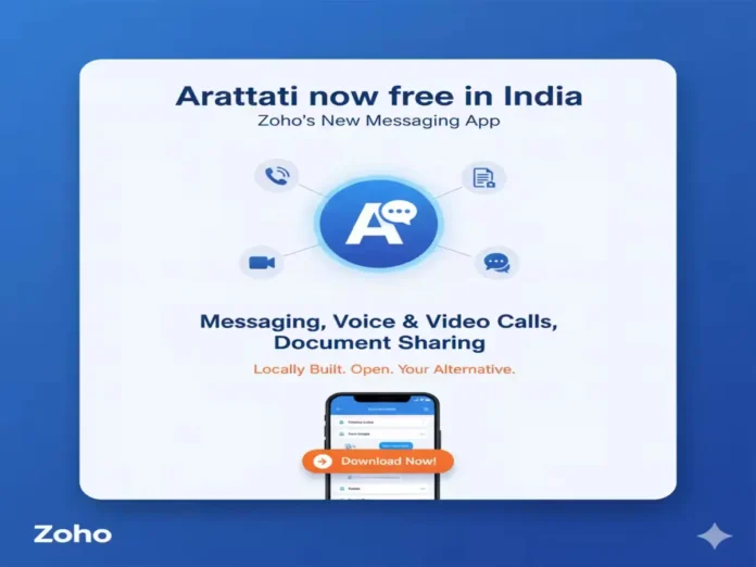 Arattai now free in India - Zoho’s new messaging app