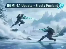 BGMI 4.1 Update Frosty Funland Winter Theme