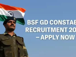 BSF Constable GD 2025 Online Application Process